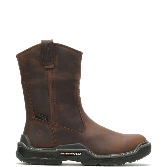 Wolverine Other - Wolverine Mens Raider Durashocks Waterproof 10" Wellington Brown Boots (NWT)